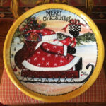 Christmas Plates and Platters Pottery